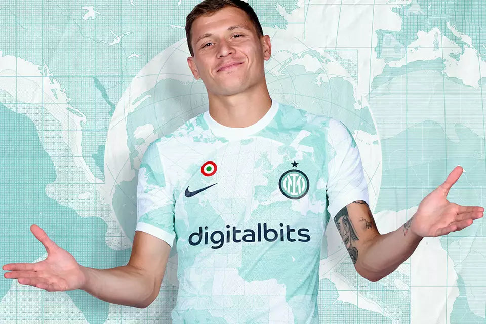 Camiseta de visitante del Inter de Milán 2022/23